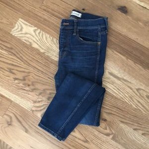Madewell high riser skinny denim. Size 26.